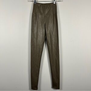 ❤️ Wilfred Free Taupe Faux Leather Leggings